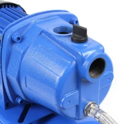 Wiltec Hauswasserwerk 600W 2800l/h Gartenpumpe mit Druckschalter und Manometer Wasserpumpe Druckkessel Druckbehälter Bewässerungspumpe Brauchwasserpumpe Regenwasserpumpe Wasserwerk