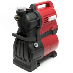 Wiltec Hauswasserwerk 1300W 4500l/h Hauswasserautomat mit Druckschalter und Membrankessel 19l Druckkessel Gartenpumpe Wasserpumpe Brauchwasserpumpe Regenwasserpumpe