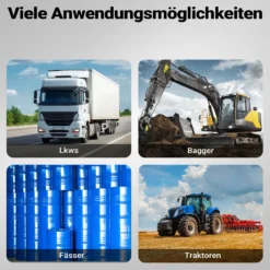 Wiltec Heizöl- und Dieselpumpe Typ04011 230V/550W für 20-60l/min selbstansaugende Heizölpumpe bis 2m mit By-Pass-Ventil gegen Überhitzung