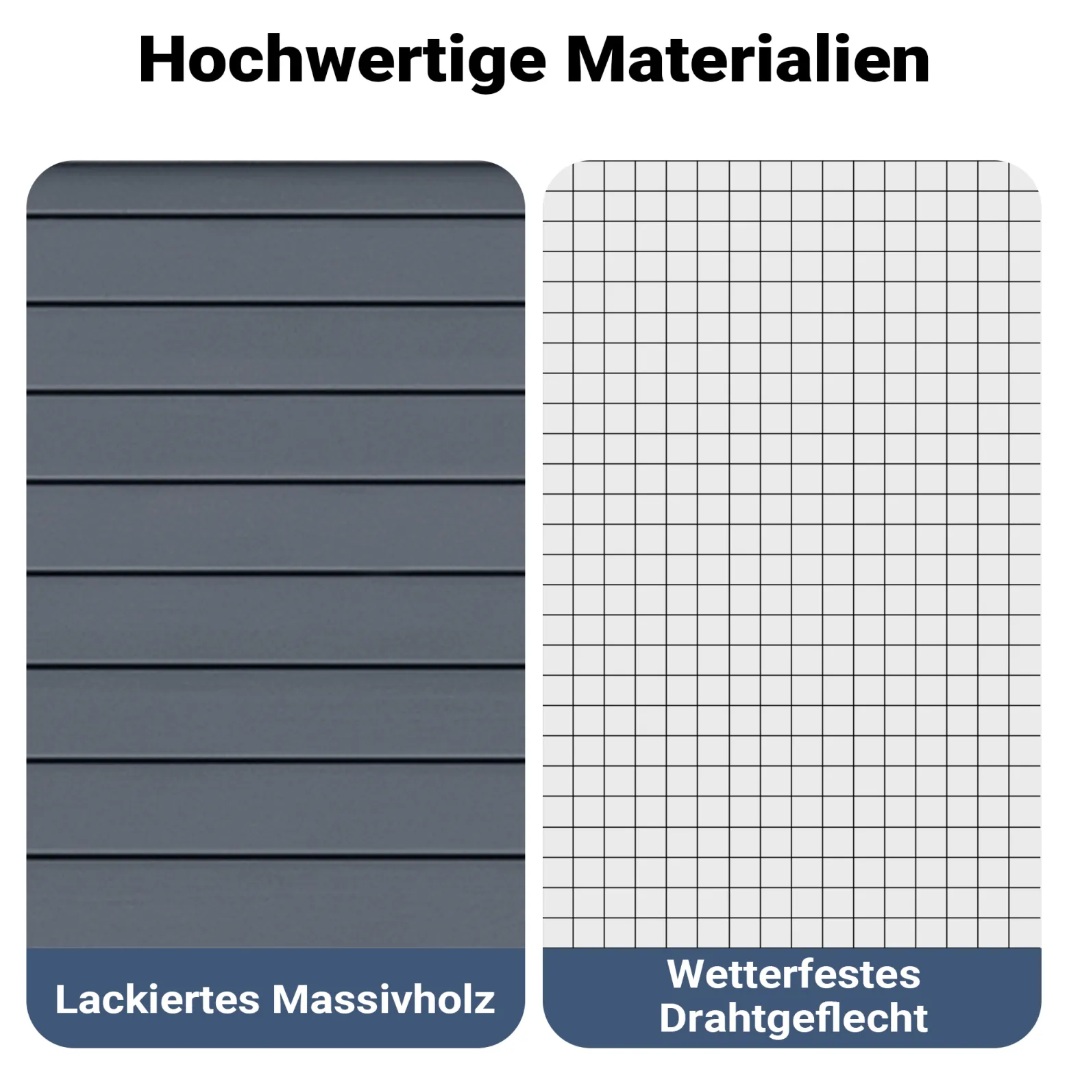 Wiltec Hühnerstall 3100 x 1500 x 1500 mm grau weiß mit Freilauf und Nistkästen aus Holz, Hühnerhaus mit Unterschlupf, Gitter und Kotwanne verzinkt