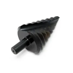 Wiltec HSS Stufenbohrer titanbeschichtet, 10-45 mm, Kegelbohrer mit Titanbeschichtung, Schälbohrer für Stahl und Kunststoff, Konusbohrer Senkbohrer Entgratbohrer