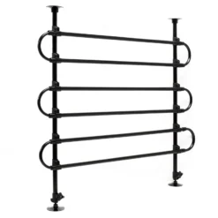 Wiltec Hundegitter fürs Auto Modell C, 60-117cm hoch, 82-140cm breit, Stufenlos verstellbar, Trenngitter universell einsetzbar für Kofferraum