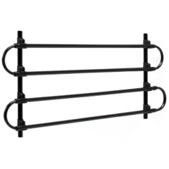 Wiltec Hundegitter fürs Auto Modell G, 40 cm hoch, verstellbare Breite 83-145 cm, Trenngitter universell einsetzbar für Kofferraum