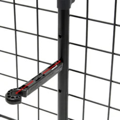Wiltec Hundegitter fürs Auto Modell D, 40 cm hoch, verstellbare Breite 118-129 cm, Trenngitter universell einsetzbar für Kofferraum