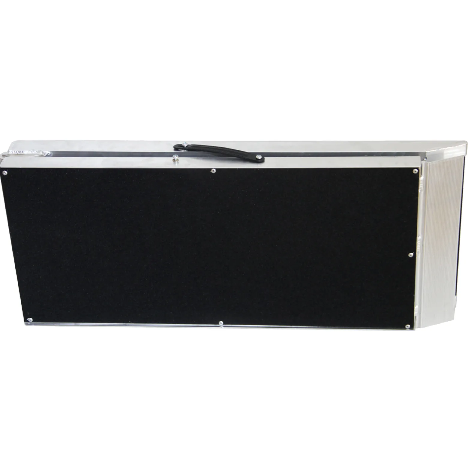 Wiltec Hunderampe faltbar, 185 x 38 cm, geklappt 96 x 38 cm, aus Aluminium, rutschsicher, Traglast bis zu 110 kg, Haustierrampe