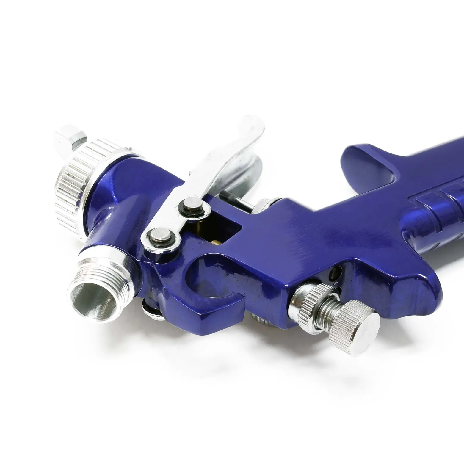 Wiltec HVLP Lackierpistole H2000P, 0,8 mm Düse, 125 ml Becher, 280 mm Strahlbreite, Spritzpistole Sprühpistole Airbrushpistole