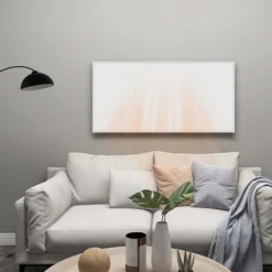 Wiltec Infrarotheizung 700 Watt, energieeffizienter Heizkörper, Wandmontage Elektroheizung, Heizpaneel, IR Heizung