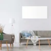 Wiltec Infrarotheizung 1050 Watt, energieeffizienter Heizkörper, Wandmontage Elektroheizung, Heizpaneel, IR Heizung