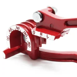 Wiltec 3-in-1 Rohrbiegezange für Winkel bis 180°, Biegezange Rohrbieger mit dreifach Matrize 6 mm, 8 mm und 10 mm, Rohrbiegegerät Handbiegegerät Handrohrbieger