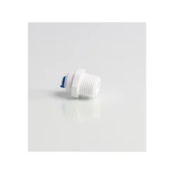 Wiltec Jaco-Adapter 6,5 mm 1/4" Schlauch & 20 mm 1/2" AG, 25 x 25 x 35 mm, PP Schlauchverbinder für Wasserfilter, Osmoseanlage, Umkehrosmose