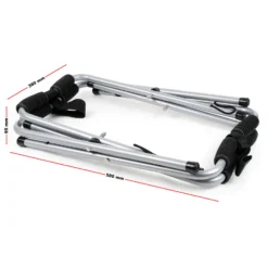Wiltec Kajak Lagergestell Set aus Aluminium, klappbarer Lagerbock zum Setzen von Kajak, Kanu, SUP usw., tragbarer Aufbewahrungsständer