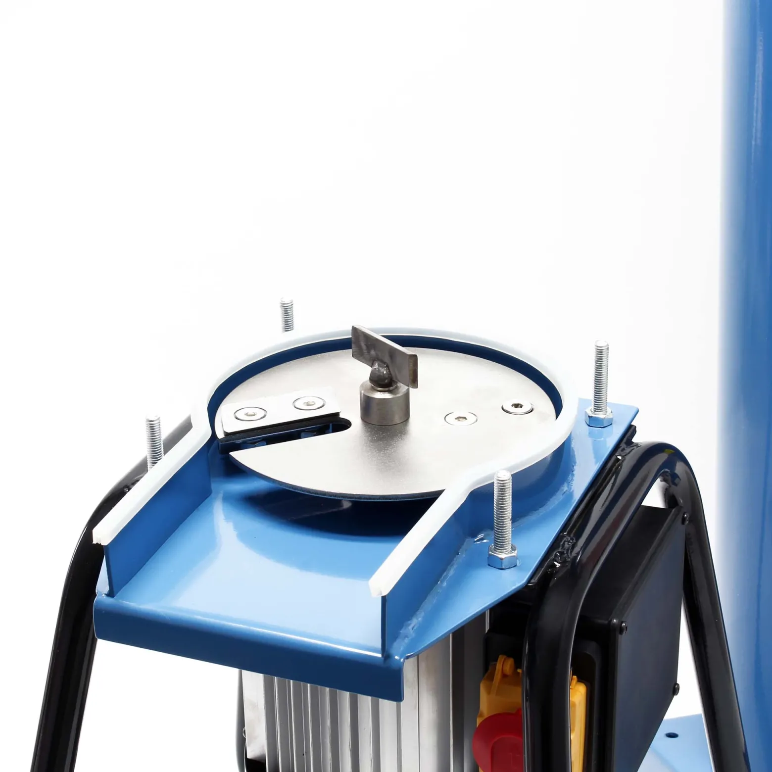 Wiltec Kernobstschneidemühle aus Stahl, Obsthäcksler mit 1100W 1,5 PS 2800U/min, bis zu 1000 kg pro Stunde Obstmuser mit Rollen für Saft Maische Mus