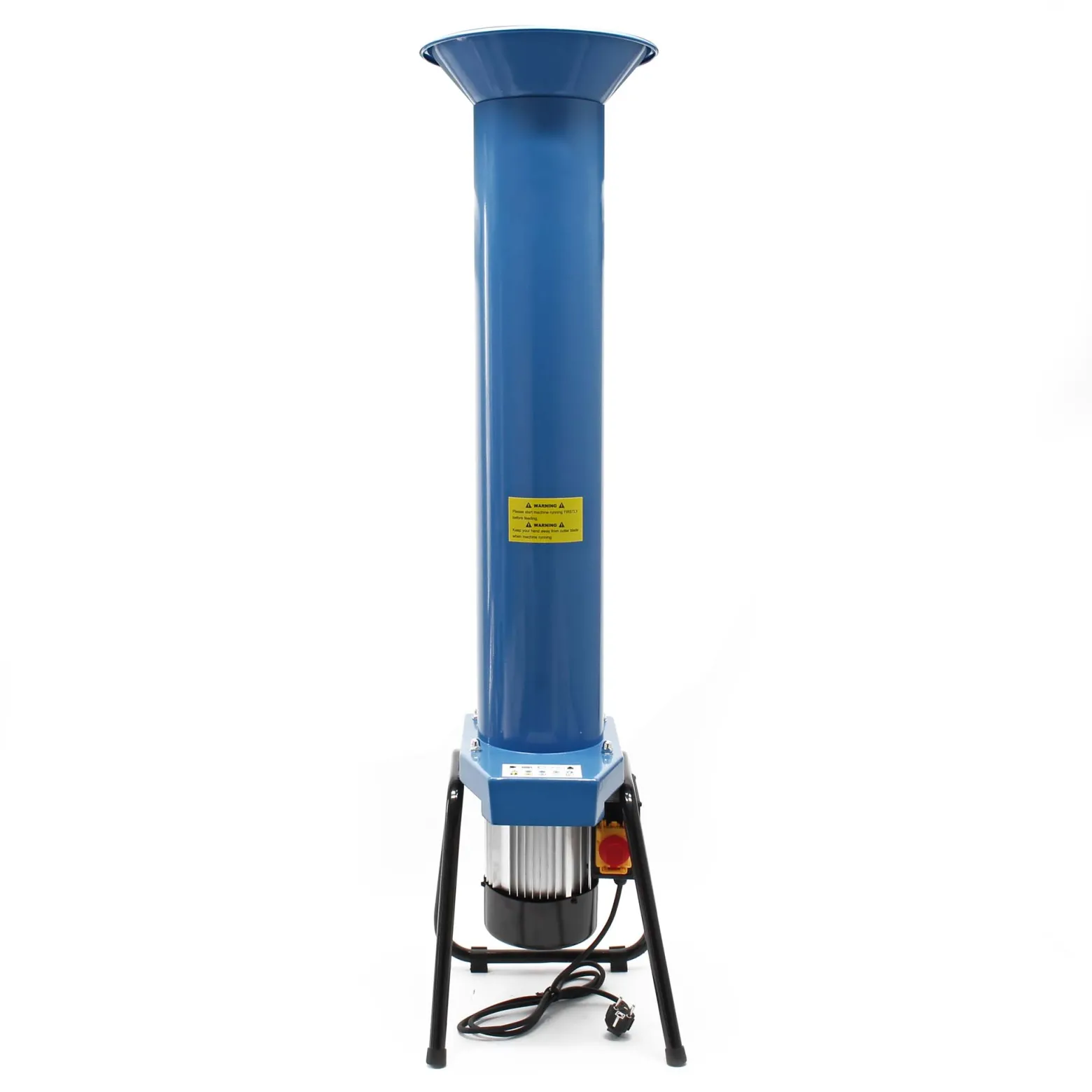 Wiltec Kernobstschneidemühle aus Stahl, Obsthäcksler mit 1100W 1,5 PS 2800U/min, bis zu 1000 kg pro Stunde Obstmuser mit Rollen für Saft Maische Mus