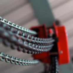 Wiltec Kettenzug mit 1000kg Traglast, 3 m Kettenlänge und 2,5 m Hubhöhe, für einfaches Lastenheben, Flaschenzug Seilzug, Handseilwinde u.a. für Forst und Werkstatt