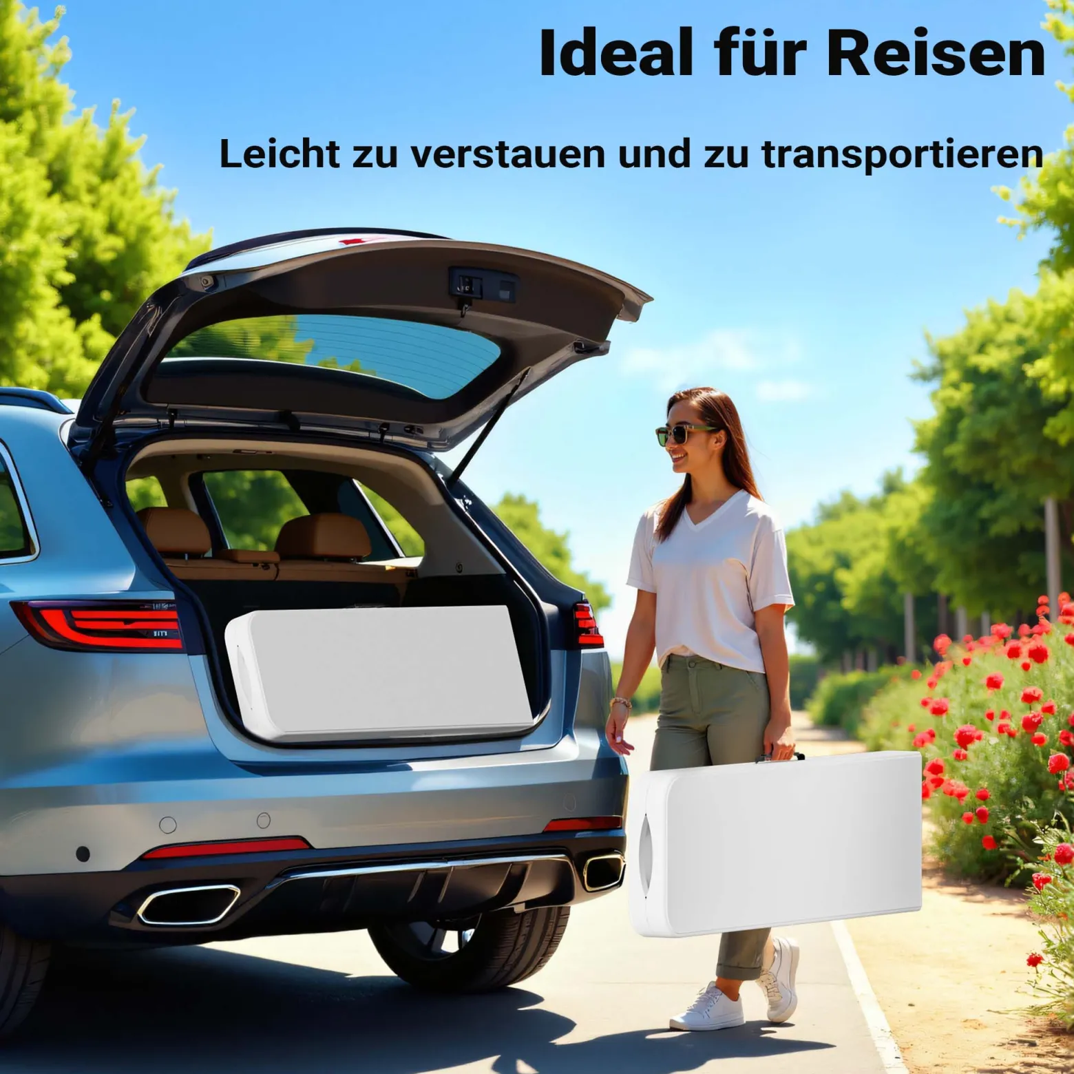 Wiltec Klappbank 180x30x43 cm Camping Sitzbank klappbar Campingbank Gartenbank Bierbank faltbar Sitzgruppe Sitzgarnitur Camping Tisch faltbar