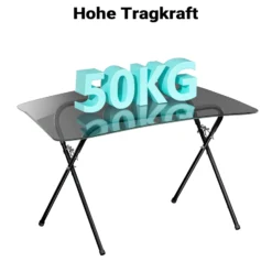 Wiltec klappbarer Lackierständer bis 50 kg, stabiler Lackierbock Stahl, höhenverstellbarer Arbeitsbock, Montagebock für KFZ Lackierung