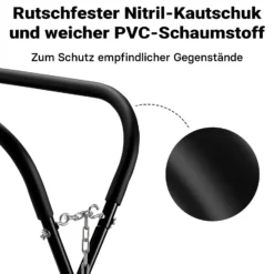Wiltec klappbarer Lackierständer bis 50 kg, stabiler Lackierbock Stahl, höhenverstellbarer Arbeitsbock, Montagebock für KFZ Lackierung