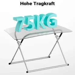 Wiltec Klappbarer Windschutzscheibenständer, höhenverstellbar 80-100 cm, belastbar bis 75 kg, Reparaturständer, Scheibenbock, Lackierständer