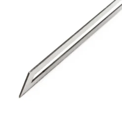 Wiltec Klinge für Styroporschneider 200mm, gehärtet, gerade, schneidet Styropor, Styrodur & andere Dämmstoffe mit Nickel-Chrom-Legierung für Heißrahtschneider