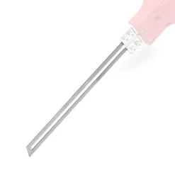 Wiltec Klinge für Styroporschneider 150mm, gehärtet, gerade, schneidet Styropor, Styrodur & andere Dämmstoffe mit Nickel-Chrom-Legierung für Heißrahtschneider