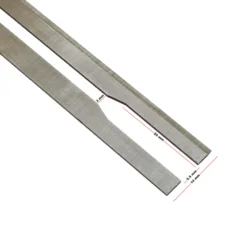 Wiltec Klinge für Styroporschneider 150mm, gehärtet, gerade, schneidet Styropor, Styrodur & andere Dämmstoffe mit Nickel-Chrom-Legierung für Heißrahtschneider