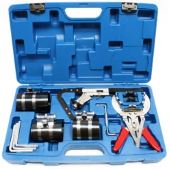 Wiltec Kolbenringzange Set im Koffer für Kolbenringe 50-100 mm, Spezialwerkzeug zur Montage und Reinigung von Kolbenringen