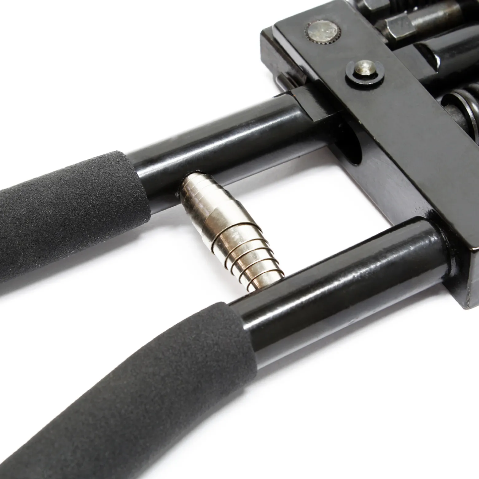 Wiltec Kombinierte Absetzzange Lochzange, 290 mm lang, 13 mm Absetztiefe, Falzzange für Karosseriebleche, Blechzange mit gummiertem Griff
