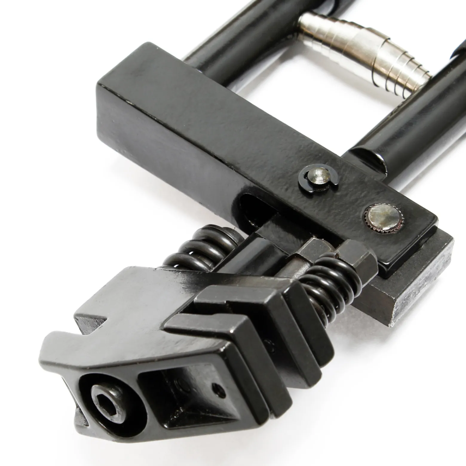 Wiltec Kombinierte Absetzzange Lochzange, 290 mm lang, 13 mm Absetztiefe, Falzzange für Karosseriebleche, Blechzange mit gummiertem Griff
