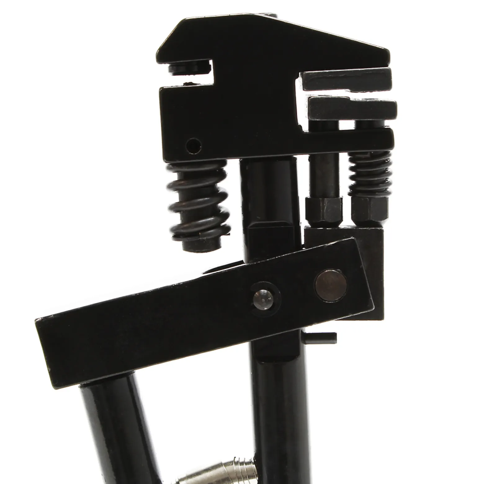 Wiltec Kombinierte Absetzzange Lochzange, 290 mm lang, 13 mm Absetztiefe, Falzzange für Karosseriebleche, Blechzange mit gummiertem Griff