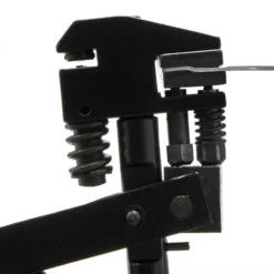 Wiltec Kombinierte Absetzzange Lochzange, 290 mm lang, 13 mm Absetztiefe, Falzzange für Karosseriebleche, Blechzange mit gummiertem Griff