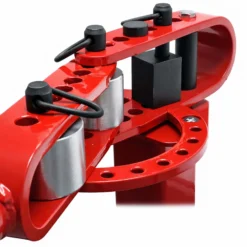 Wiltec Kompaktes Biegegerät 255 x 1250 x 235 mm, Biegemaschine für Flachstahl, Baustahl, Rundstahl & Vierkantstahl mit 7 Matrizen 25,4-76,2 mm