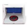 Wiltec Komplett Set Airbrush Absauganlage 4 m³/min, nur 52 dB, zur Absaugung von Farbe Farbnebel Sprühnebel, Filter erweiterbar, mit Abluft und Ersatzfilter, Lackierkabine für Airbrush-Arbeiten