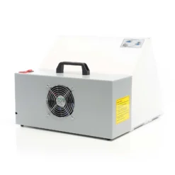 Wiltec Komplett Set Airbrush Absauganlage 4 m³/min, nur 52 dB, zur Absaugung von Farbe Farbnebel Sprühnebel, Filter erweiterbar, mit Abluft und Ersatzfilter, Lackierkabine für Airbrush-Arbeiten