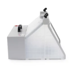 Wiltec Komplett Set Airbrush Absauganlage 4 m³/min, nur 52 dB, zur Absaugung von Farbe Farbnebel Sprühnebel, Filter erweiterbar, mit Abluft und Paint Station, Lackierkabine für Airbrush-Arbeiten