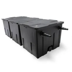 Wiltec Komplettset: CBF-350C Teichfilter bis 90000 L Teichfilteranlage Durchlauffilter, NEO10000 Teichpumpe 10000l/h 80W, CUV-236 Teichklärer 36W, 25m Teichschlauch 25 mm, CSP-250 Skimmer 2500l/h 45W