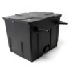 Wiltec Komplettset: CBF-350 Teichfilter bis 12000 L Teichfilteranlage als Durchlauffilter, NEO10000 SuperECO Teichpumpe 10000l/h 80W, CUV-218 Teichklärer UVC Klärer mit 18W