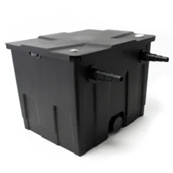 Wiltec Komplettset: CBF-350 Teichfilter bis 12000 L Teichfilteranlage als Durchlauffilter, NEO10000 SuperECO Teichpumpe 10000l/h 80W, CUV-218 Teichklärer UVC Klärer mit 18W