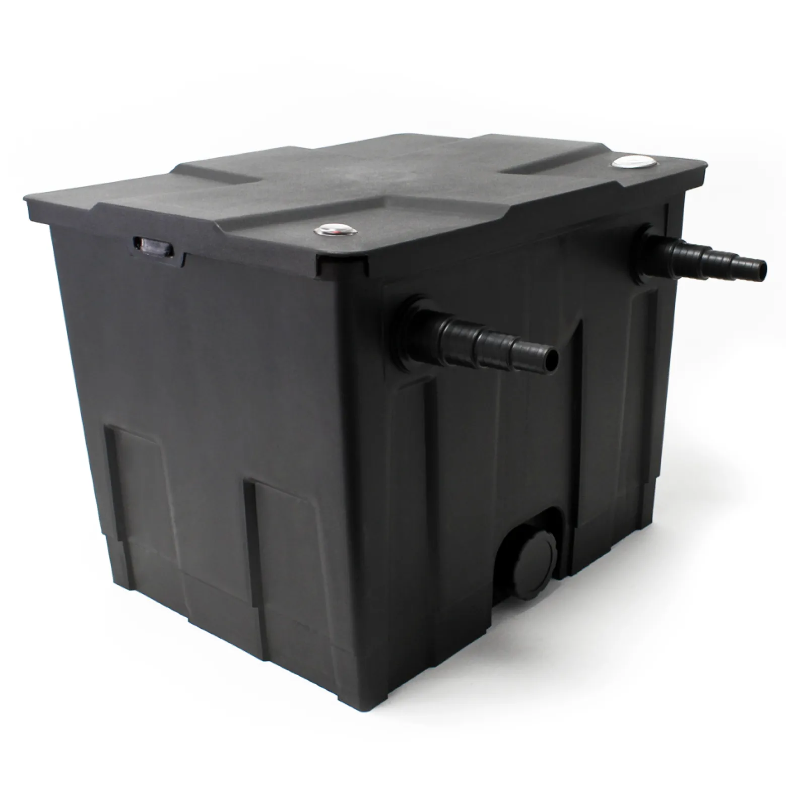 Wiltec Komplettset: CBF-350 Teichfilter bis 12000 L Teichfilteranlage als Durchlauffilter, NEO10000 SuperECO Teichpumpe 10000l/h 80W, CUV-218 Teichklärer UVC Klärer mit 18W