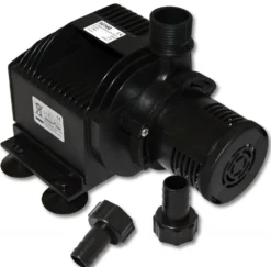 Wiltec Komplettset: CPF-180 Teichdruckfilter bis 6000 L Teichfilteranlage mit 11 Watt UV-C Teichklärer, HJ-5000 ECO Teichpumpe 4000l/h 65W
