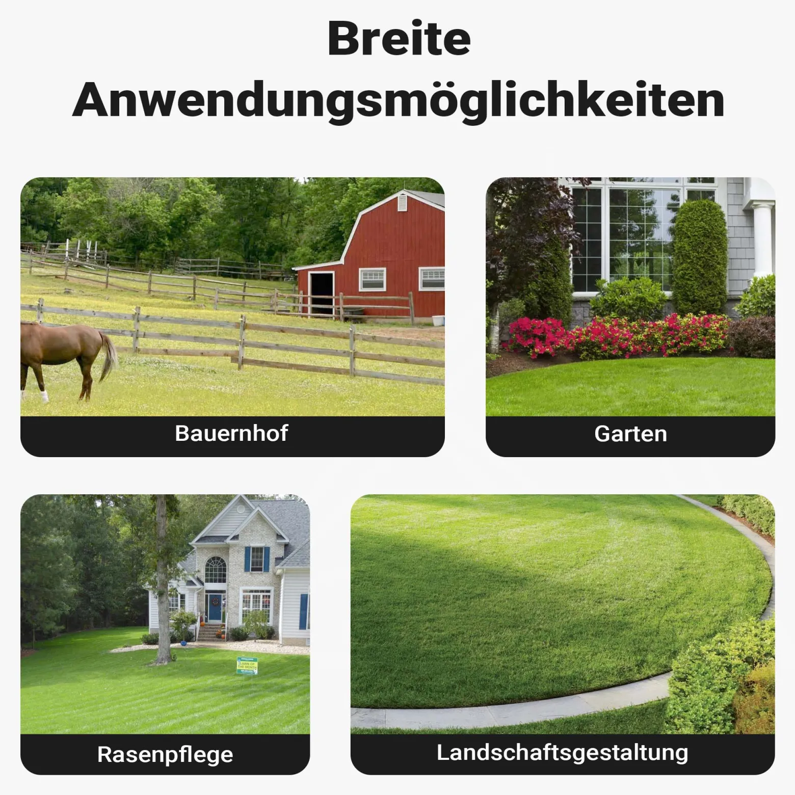 Wiltec Kompoststreuer 75 l mit 60 cm Arbeitsbreite, Düngerstreuer für Kompost, Mist u. Kalk, Gartenstreuer auch für Aussaat, Torfmoosstreuer mit Griff