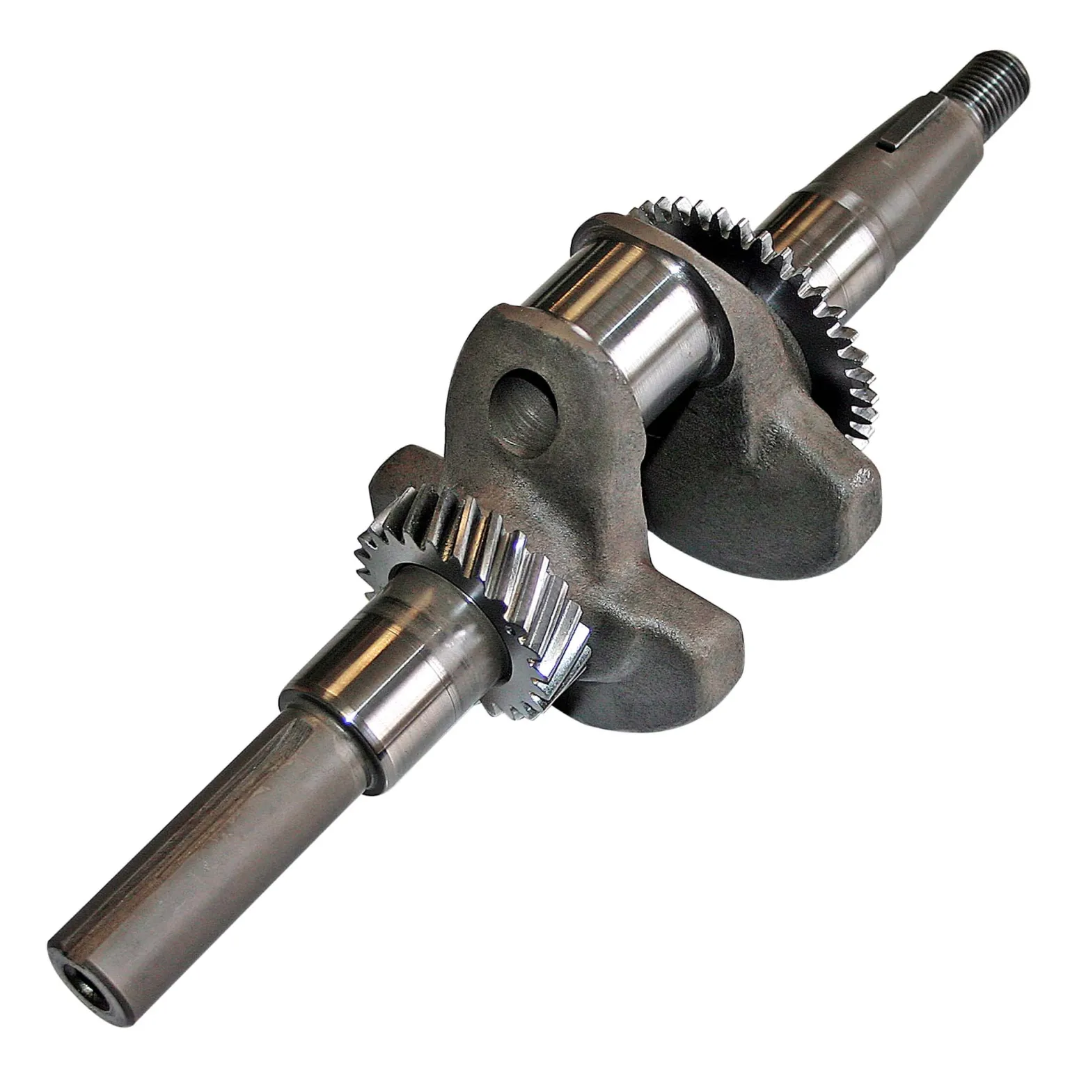 Wiltec Kurbelwelle 20 mm für LIFAN 6,5 PS Motor – Benzinmotor Ersatzteil Kurbel Welle – Einzylinder für Kleinmaschinen & Karts, 4-Takt Motor & OHV Ventilsteuerung
