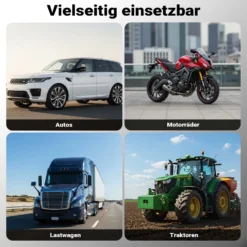 Wiltec Ölabsaugpumpe 12 V 60 W, 130 x 130 x 85 mm, 1,5 l/min, Absaugpumpe für Diesel, Biodiesel, Heizöl, Dieselpumpe Ölpumpe Heizölpumpe für den Ölwechsel