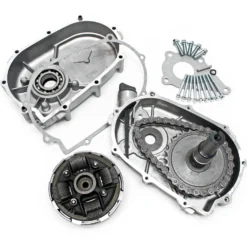 Wiltec Ölbadkupplung Q2 20 mm für LIFAN 5-6,5 PS Motor – GX140 GX160 GX200 – 168er Reihe – Benzinmotor Ersatzteil Fliehkraftkupplung – Einzylinder für Kleinmaschinen & Karts, 4-Takt Motor & OHV