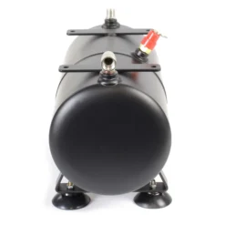 Wiltec 3 L Drucktank für Airbrush Kompressor AS186, 3x 9,52 mm IG, 1x 12,91 mm IG, bis 4 bar, Druckbehälter Ersatzteil, Airbrush Zubehör