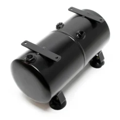 Wiltec 3 L Drucktank für Airbrush Kompressor AS196 und AS196A, 3x 9,52 mm IG, 1x 12,91 mm IG, bis 4 bar, Druckbehälter Ersatzteil, Airbrush Zubehör