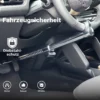 Wiltec Lenkradkralle Kupplungsschloss 360 x 110 x 48 mm als Lenkradsperre und Wegfahrsperre fürs Auto