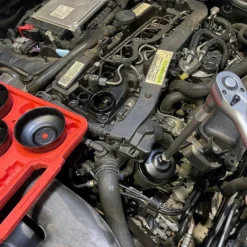 Wiltec Ölfilterkappen Set 14-teilig, Ölfilterschlüssel 65-100 mm, 10 mm Aufnahme, plus Adapter im Werkzeugkoffer, Ölwechsel Werkzeug aus Stahl