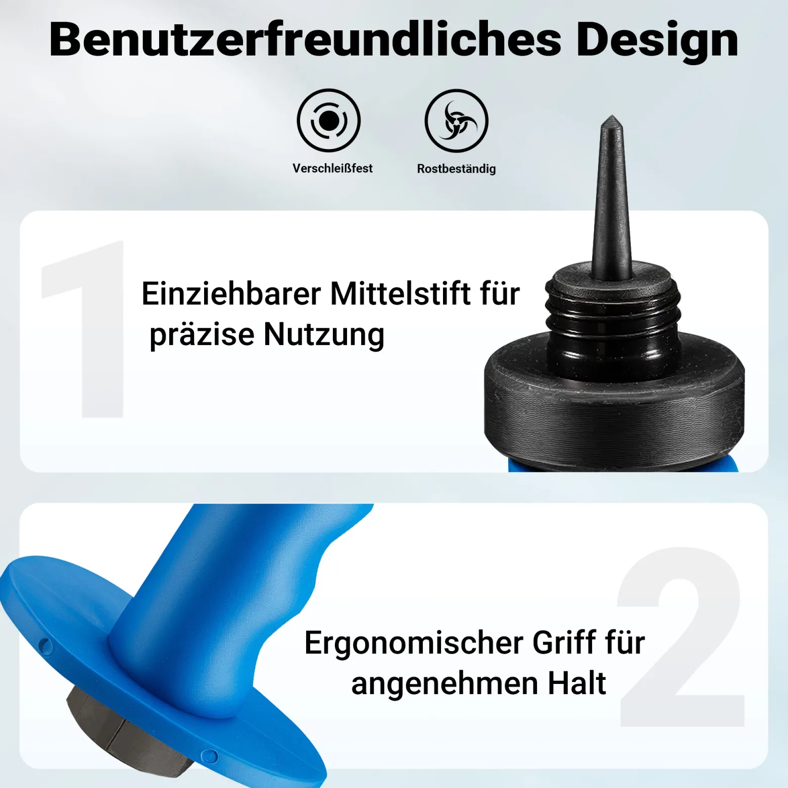 Wiltec Lochstanzer Set 13 in 1, Locheisensatz 13-teilig, Stanzeisen Set aus Stahl, Stanzwerkzeug 5-35 mm, Henkellocheisen inkl. Aufbewahrungsbox