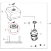 Wiltec Luftfilter und Luftfiltereinsatz für LIFAN 9 PS Motor – Benzinmotor Ersatzteil Luftfilter und Einsatz – Einzylinder für Kleinmaschinen & Karts, 4-Takt Motor & OHV Ventilsteuerung