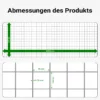 Wiltec Maschendrahtzaun 50 cm x 25 m 0,75 mm stark 19 x 19 mm Maschengröße, Volierendraht 4-Eck aus Stahl verzinkt, Drahtgitter, Vogeldraht